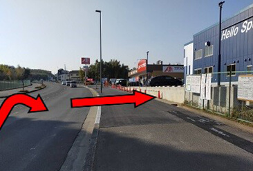 松井山手駅方面_アクセス04